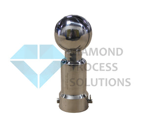 Stainless Steel Spray Ball (Rotating CIP) - Pinned Connection